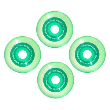 Spitfire Ruote Sapphire Radial Green 53 Skateboard Spitfire Ruote Sapphire Radial Green 53 Skateboard