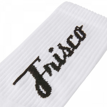 Frisco Calze Scritta White Streetwear Frisco Calze Scritta White Streetwear
