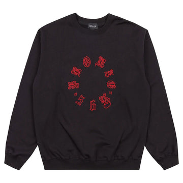 Bronze 56k Felpa Giro Old E Circle Streetwear Bronze 56k Felpa Giro Old E Circle Streetwear