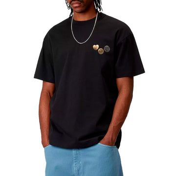 Carhartt Wip T-Shirt Button Streetwear Carhartt Wip T-Shirt Button Streetwear