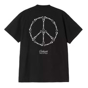 Carhartt Wip T-Shirt Peace And Work Streetwear Carhartt Wip T-Shirt Peace And Work Streetwear