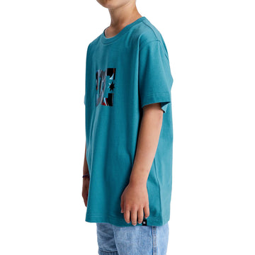 Dc Shoes T-Shirt Dc Star Filled Bambino Streetwear Dc Shoes T-Shirt Dc Star Filled Bambino Streetwear