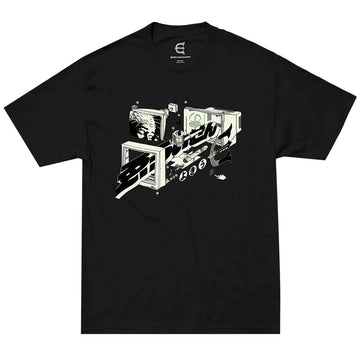 Evisen Skateboard T-Shirt Isowyetric Streetwear Evisen Skateboard T-Shirt Isowyetric Streetwear