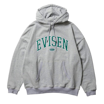 Evisen Skateboard Felpa Con Cappuccio College Logo Streetwear Evisen Skateboard Felpa Con Cappuccio College Logo Streetwear