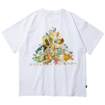 Evisen Skateboard T-Shirt Eternal Friends Streetwear Evisen Skateboard T-Shirt Eternal Friends Streetwear