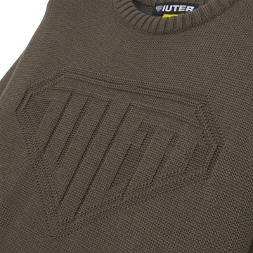 Iuter Maglione Links Logo Knit Streetwear Iuter Maglione Links Logo Knit Streetwear