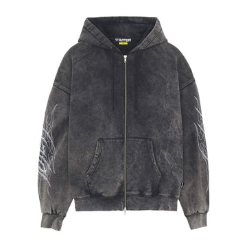 Iuter Felpa Con Cappuccio Full Zip Tribal Marble Streetwear Iuter Felpa Con Cappuccio Full Zip Tribal Marble Streetwear