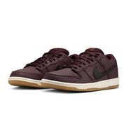 Nike Sb Dunk Low Pro Iso - Burgundy Crush Shoes Nike Sb Dunk Low Pro Iso - Burgundy Crush Shoes