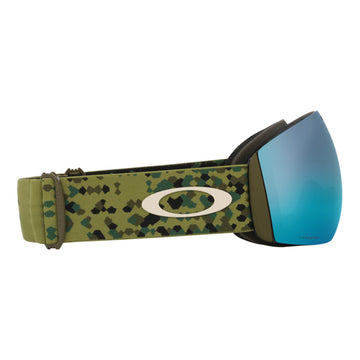 Oakley Masschera Flight Deck L Fern Flurry Przmsapph Snowboard Oakley Masschera Flight Deck L Fern Flurry Przmsapph Snowboard