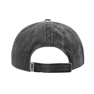 Obey Cappellino Jot 6 Panel Velcro Back Streetwear Obey Cappellino Jot 6 Panel Velcro Back Streetwear