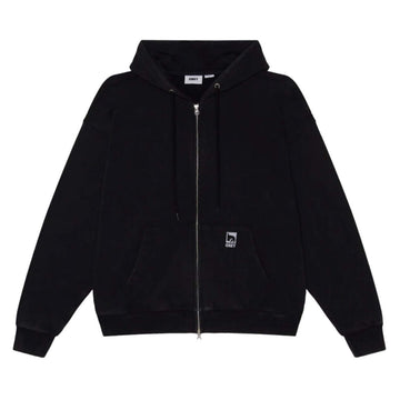 Obey Felpa Con Cappuccio Full Zip Rlx Fit Post Streetwear Obey Felpa Con Cappuccio Full Zip Rlx Fit Post Streetwear
