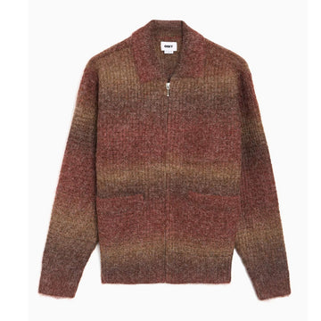 Obey Cardigan Zip Anton Gradiant Streetwear Obey Cardigan Zip Anton Gradiant Streetwear