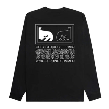 Obey T Shirt Ls Regular Fit Design Services Streetwear Obey T Shirt Ls Regular Fit Design Services Streetwear