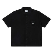 Obey - Camicia Ss In Denim Owens Loose Fit Obey - Camicia Ss In Denim Owens Loose Fit