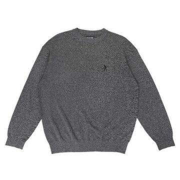 Pass-Port Solid Heather Knit Sweater Streetwear Pass-Port Solid Heather Knit Sweater Streetwear