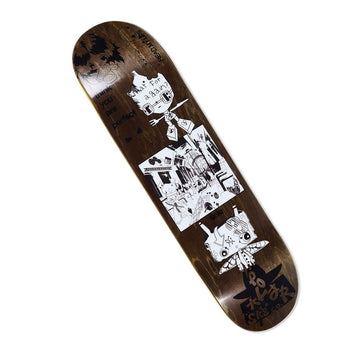 Polar Skate Co. Tavola Oski - I Think You Perfect - Brown Skateboard Polar Skate Co. Tavola Oski - I Think You Perfect - Brown Skateboard
