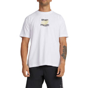 Rvca T-Shirt Brain Freeze Streetwear Rvca T-Shirt Brain Freeze Streetwear