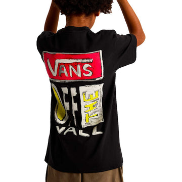 Vans T-Shirt On Canvas Bambino Streetwear Vans T-Shirt On Canvas Bambino Streetwear