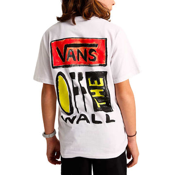 Vans T-Shirt On Canvas Bambino Streetwear Vans T-Shirt On Canvas Bambino Streetwear