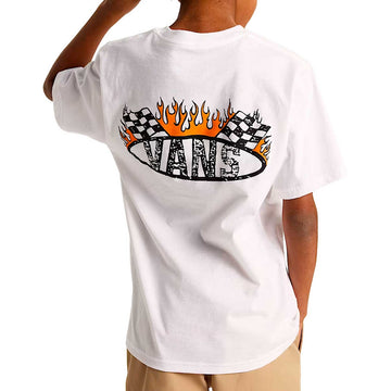 Vans T-Shirt Racing Flames Bambino Streetwear Vans T-Shirt Racing Flames Bambino Streetwear