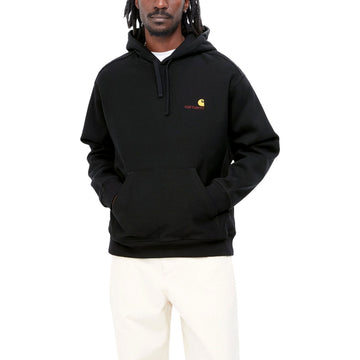 Carhartt Wip Felpa Con Cappuccio American Script Streetwear Carhartt Wip Felpa Con Cappuccio American Script Streetwear