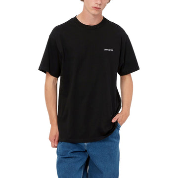 Carhartt Wip T-Shirt Script Embroidery Streetwear Carhartt Wip T-Shirt Script Embroidery Streetwear