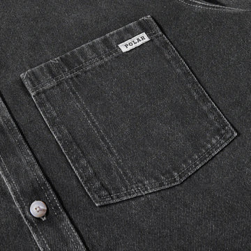 Polar Skate Co. Camicia Jeans Ml Mitchell Streetwear Polar Skate Co. Camicia Jeans Ml Mitchell Streetwear