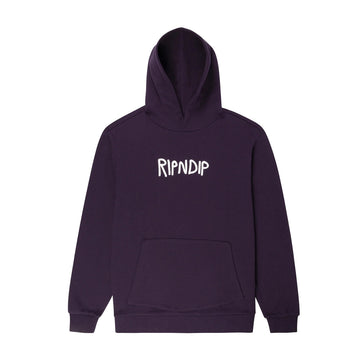 Ripndip Felpa Con Cappuccio Rubber Logo Streetwear Ripndip Felpa Con Cappuccio Rubber Logo Streetwear