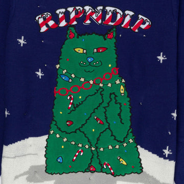 Ripndip Maglione Litmas Tree Light Streetwear Ripndip Maglione Litmas Tree Light Streetwear