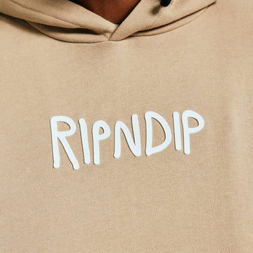 Ripndip Felpa Con Cappuccio Rubber Logo Streetwear Ripndip Felpa Con Cappuccio Rubber Logo Streetwear