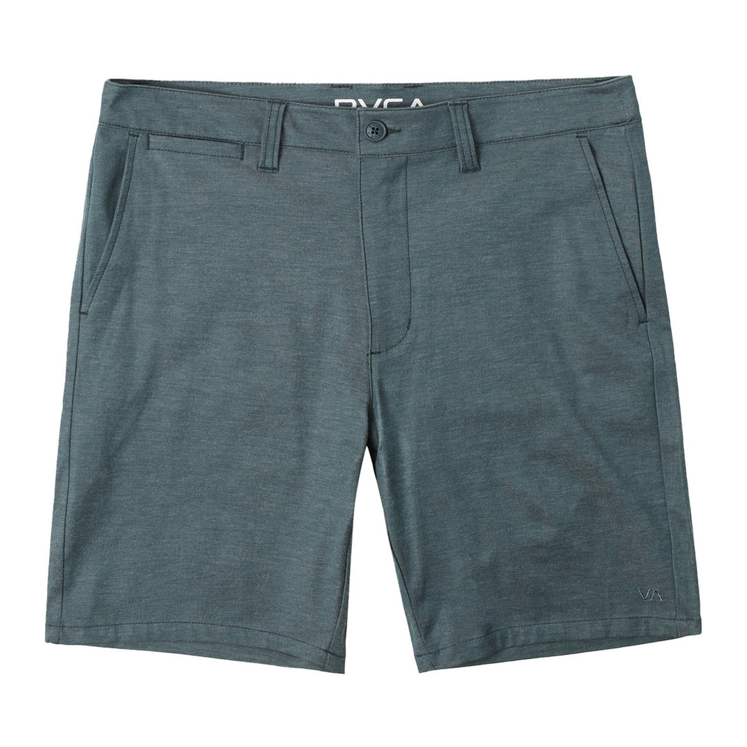 RVCA Pantaloncini elasticizzati da uomo Yogger, Fascia Va grigio melange, S