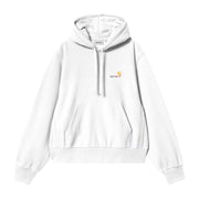 Carhartt Wip - Felpa Con Cappuccio Amercan Script Donna