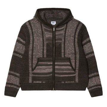 Obey Giacca In Maglia Zip U Baja Streetwear