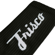 Frisco Calze Scritta Black Streetwear