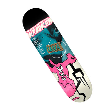 Krooked Tavola Krooked Una Spiret Animal 8.5 True Fit Skateboard