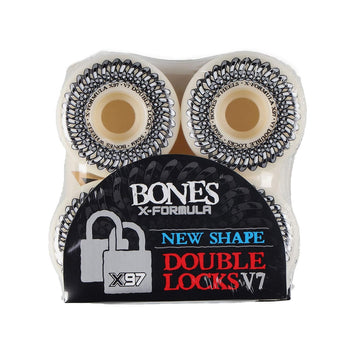 Bones Ruote Xf Double Lock 56 V7 97a Skateboard