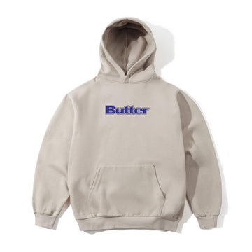 Buttergoods Felpa Con  Cappuccio Out Line Logo Streetwear