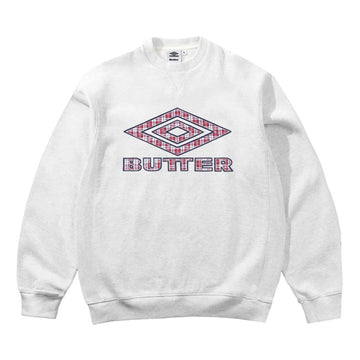 Buttergoods Felpa Giro Diamond Applique x Umbro Streetwear
