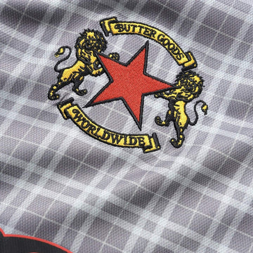 Buttergoods Polo Mc Plaid Jersey x Umbro Streetwear