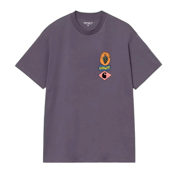 Carhartt Wip T-Shirt Stacked Grapes Streetwear