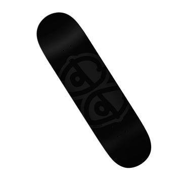 Krooked Tavola  Eyes Black 8.5 Skateboard