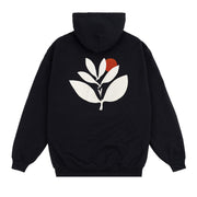 Magenta Felpa Con Cappuccio Fly Streetwear