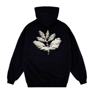 Magenta Felpa Con Cappuccio Mountains Streetwear