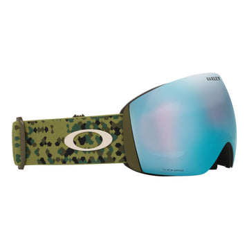 Oakley Masschera Flight Deck L Fern Flurry Przmsapph Snowboard