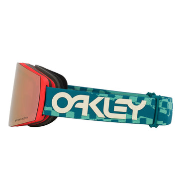 Oakley Maschera Fall Line M Pacific Prizm RoseGold Snowboard