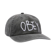 Obey - Cappellino  Jot 6 Panel Velcro Back