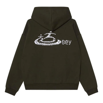 Obey Felpa Con Cappuccio Corp Extra Heavy Hood Fleace Streetwear