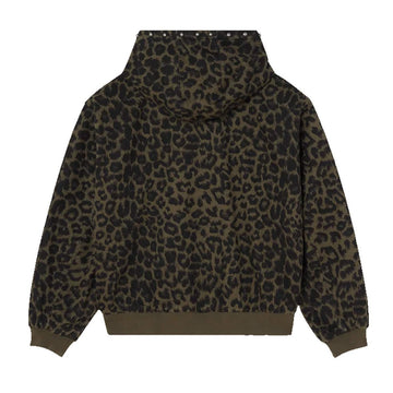 Obey Giacca Denim Studded Zip Up Streetwear