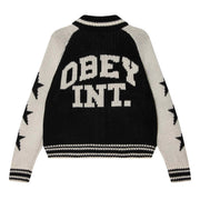 Obey Giacca Cardigan College Cowichan Streetwear