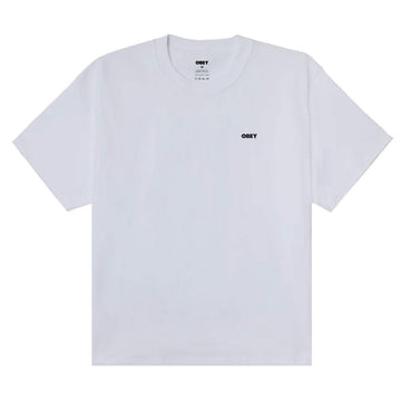Obey T Shirt Relaxed Fit  Heat Map Icon Streetwear